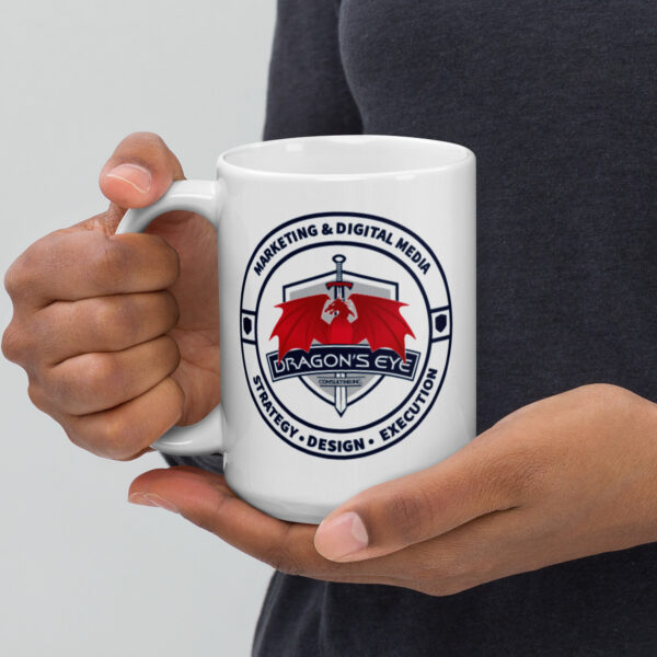 Time to Hunt - White glossy mug - Image 6
