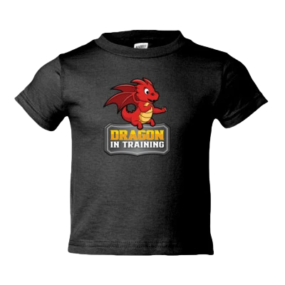 Toddler Cotton Jersey Tee 3301T - Future Dragon - Image 2
