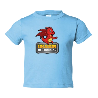 Toddler Cotton Jersey Tee 3301T - Future Dragon - Image 5
