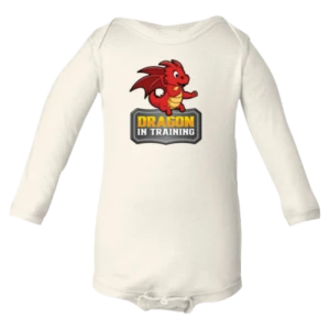 Baby Long Sleeve Bodysuit - Future Dragon