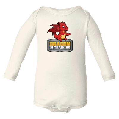 Baby Long Sleeve Bodysuit - Future Dragon