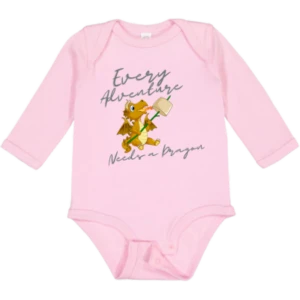 Baby Long Sleeve Bodysuit - Every Adventure Needs a Dragon
