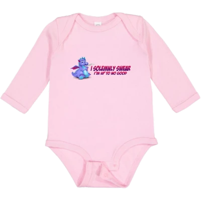 Baby Long Sleeve Bodysuit - Up to no good