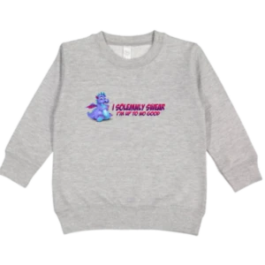 Toddler Fleece Sweatshirt - I Swear