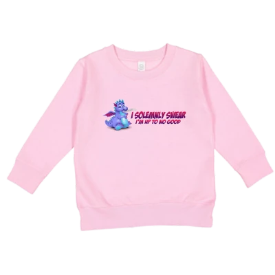 Toddler Fleece Sweatshirt - I Swear - Image 2