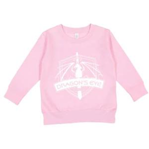 Toddler Fleece Sweatshirt - white logo