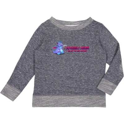 Terry Crewneck with Elbow Patches - up to no good - Image 3