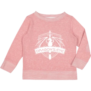 Terry Crewneck with Elbow Patches - White Dragon