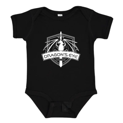 Short Sleeve Bodysuit - White Dragon - Image 3