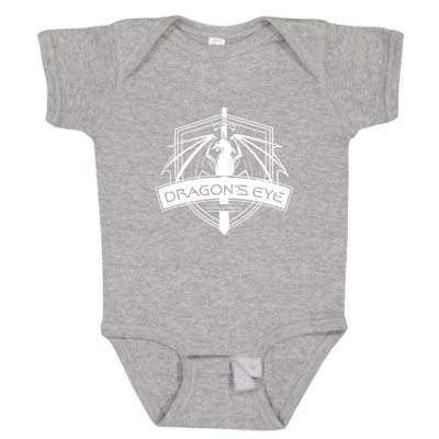 Short Sleeve Bodysuit - White Dragon - Image 2