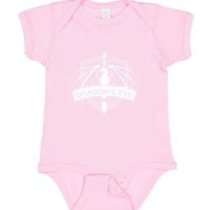 Short Sleeve Bodysuit - White Dragon
