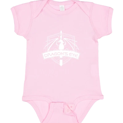 Short Sleeve Bodysuit - White Dragon