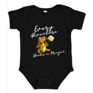 Short Sleeve Bodysuit - Every Adventure Needs a Dragon
