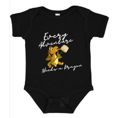 Short Sleeve Bodysuit - Every Adventure Needs a Dragon