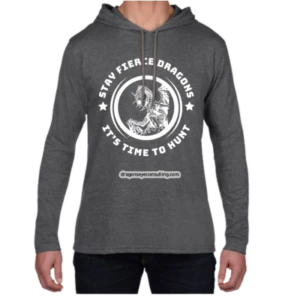 Perched Dragon Lightweight Premium Hoodie