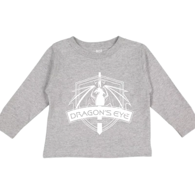 Sleeve T-Shirt - White Dragon - Image 3