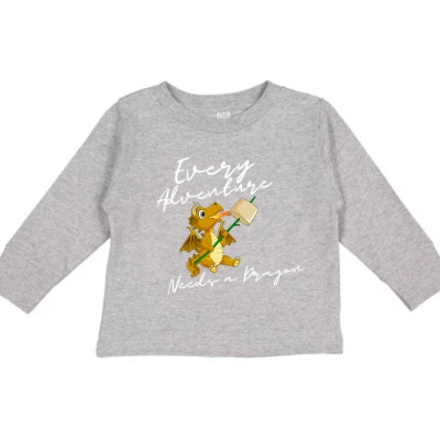 Sleeve T-Shirt - Every Adventure Needs a Dragon