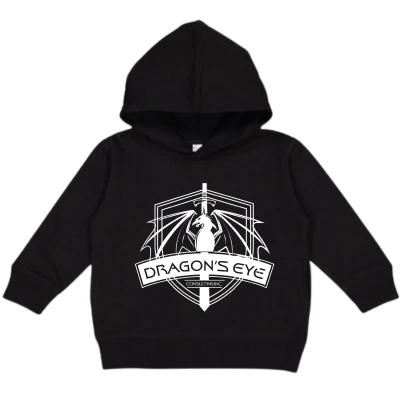 Pullover Fleece Hoodie - White Dragon - Image 2