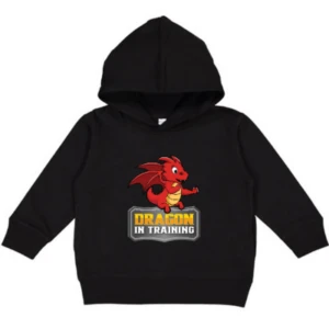 Pullover Fleece Hoodie - Dragons In Training