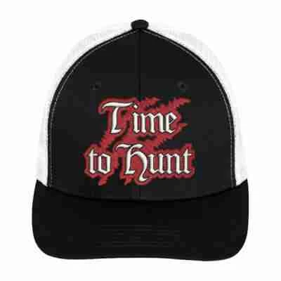 Mesh Back Baseball Cap Time to Hunt - Image 4