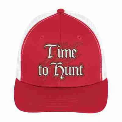 Mesh Back Baseball Cap Time to Hunt - Image 2