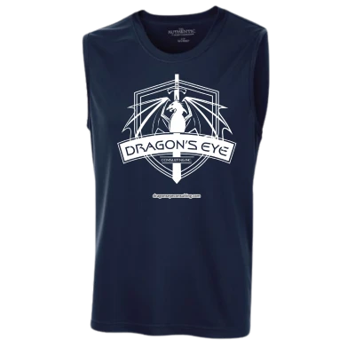 Men's White Dragon Sleeveless T - Image 5
