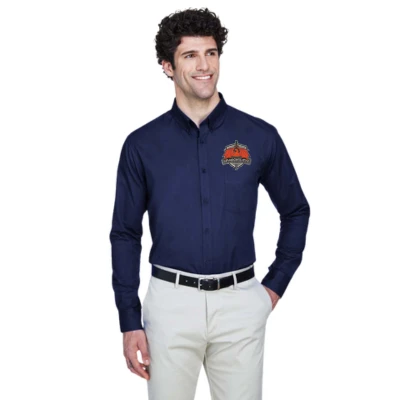 Original Logo Long-Sleeve Twill Shirt - Image 2