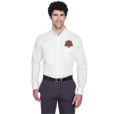Original Logo Long-Sleeve Twill Shirt