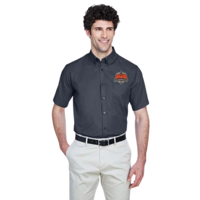 Original Logo Short-Sleeve Twill Shirt - Image 2