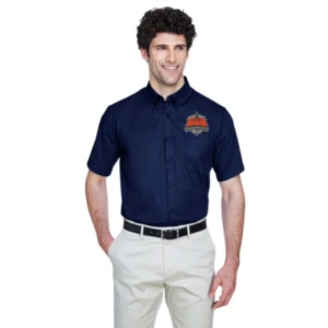 Original Logo Short-Sleeve Twill Shirt