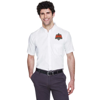 Original Logo Short-Sleeve Twill Shirt - Image 4