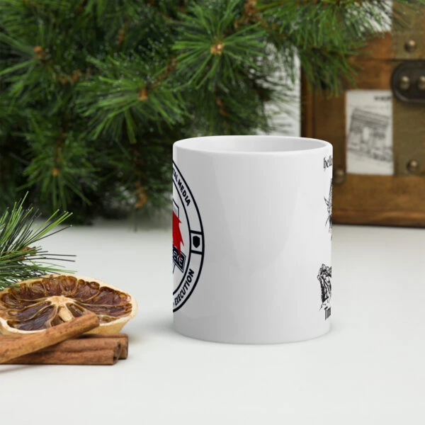 Hello Dragons - White glossy mug - Image 3
