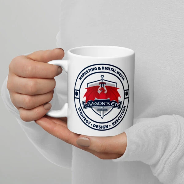 Stay Fierce White glossy mug - Image 2