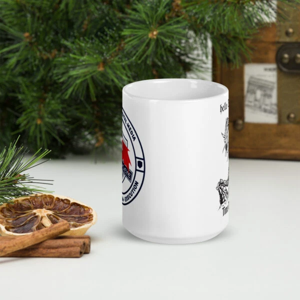 Hello Dragons - White glossy mug - Image 5