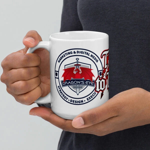 Time to Hunt - White glossy mug - Image 3