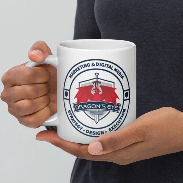 Time to Hunt - White glossy mug - Image 8